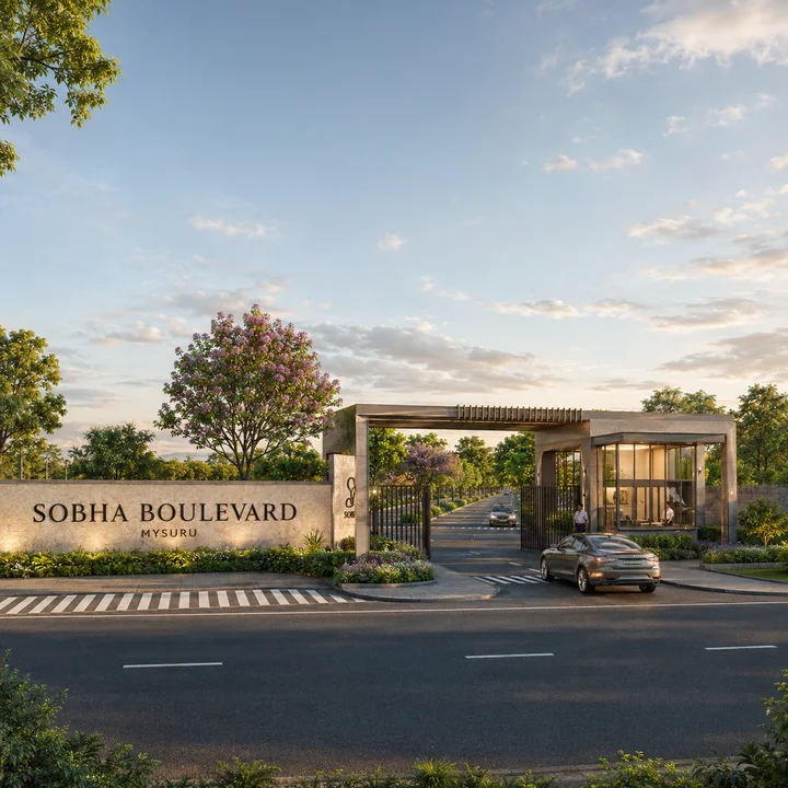 Sobha Boulevard exterior elevation